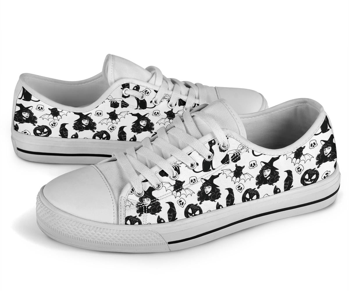 Spooky Witch Low Top Shoes – product image 3