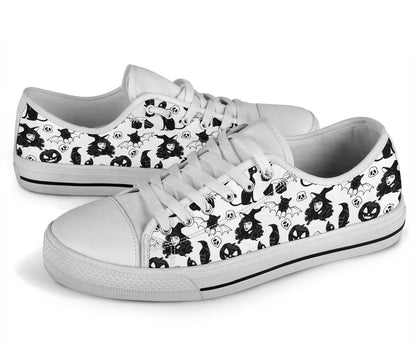 Spooky Witch Low Top Shoes – product image 3