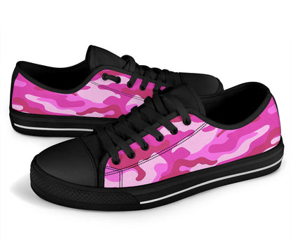 Pink Camouflage Shoes