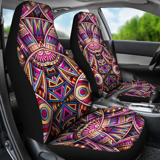 Colorful Tribal Pattern Car Seat Covers