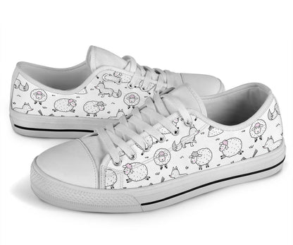 Sheep Shoes Low Top Sneakers for Women & Men – product image 3