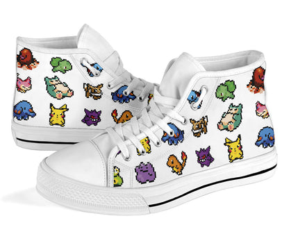 8-Bit Starter Pokemon Shoes
