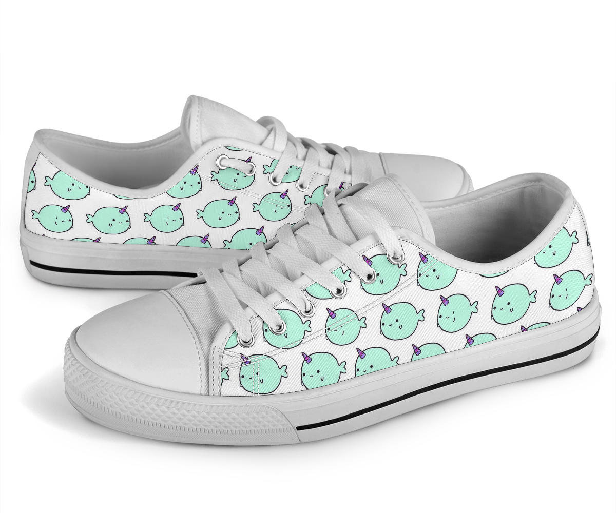 Girls Narwhal Low Top Shoes – product image 3