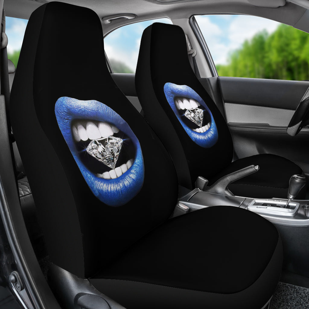 Diamond Lips Car Seat Covers