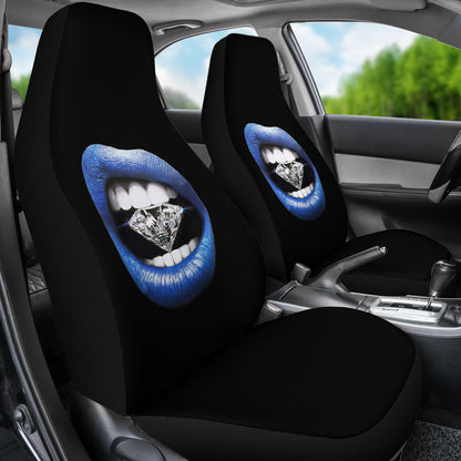 Diamond Lips Car Seat Covers