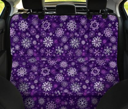 Purple Mandalas Car Back Seat Pet Cover
