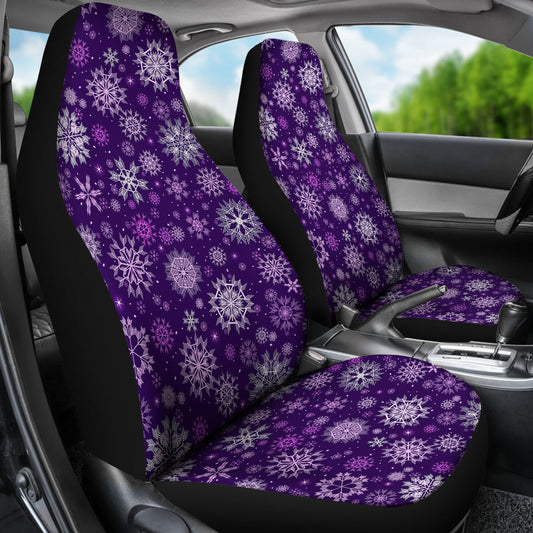 Purple Mandalas Car Seat Covers
