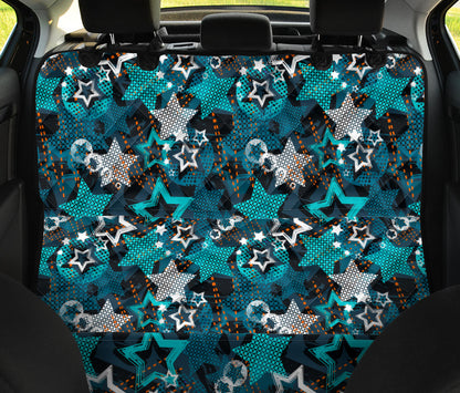 Stars Car Back Seat Pet Cover