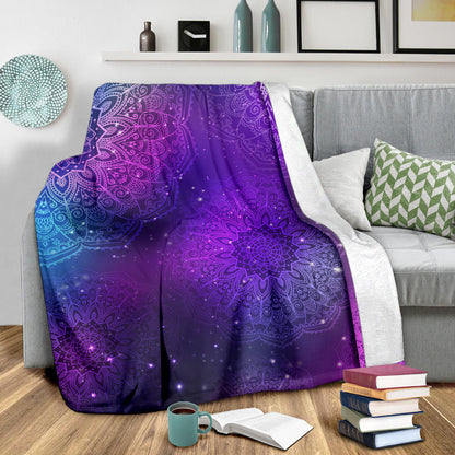 Purple Mandalas Blanket