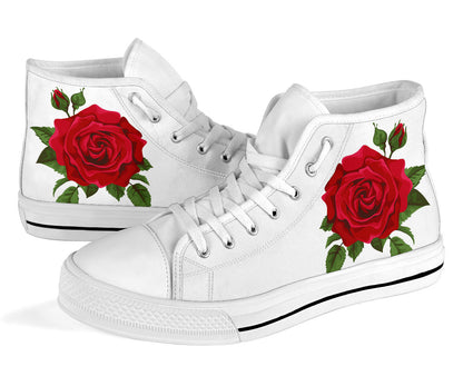 Custom Rose High Top Shoes – product image 3