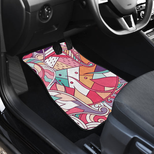Colorful Decor Car Floor Mats