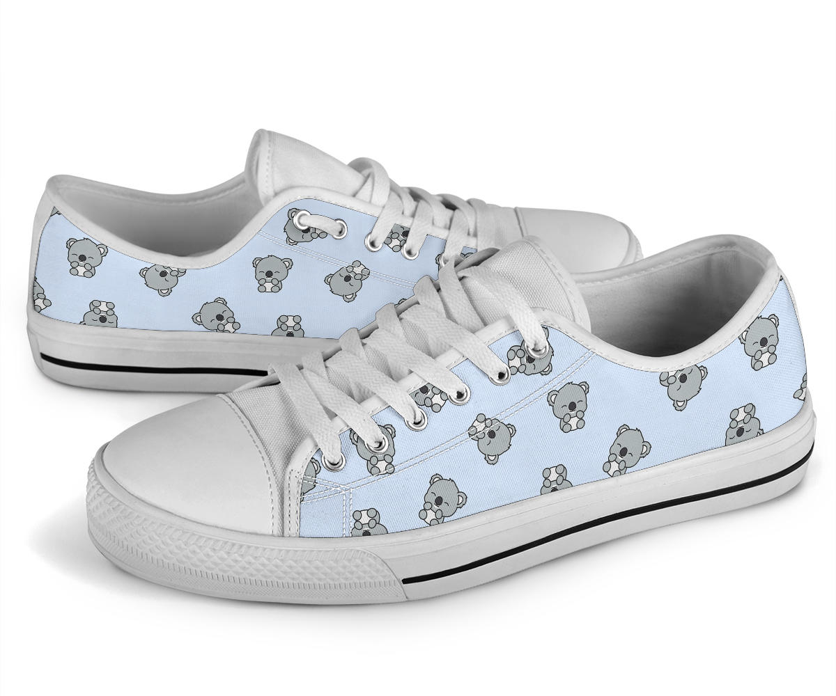 Cute Koala Low Top Shoes – product image 3