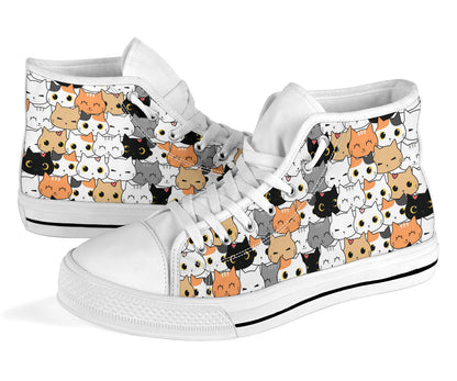 Cute Cat Shoes High Tops – product image 3