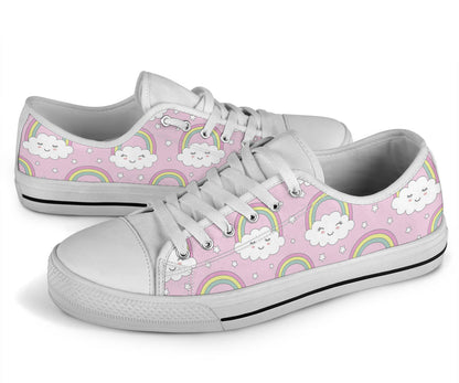 Pink Rainbow Low Top Shoes – product image 3