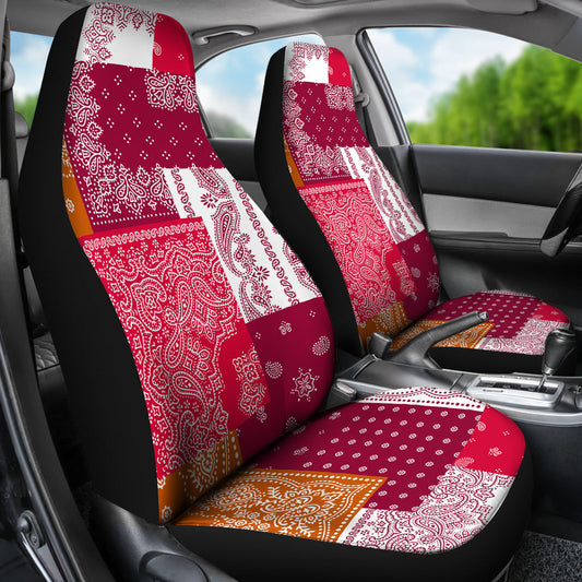 Bandana Patchwork Car Seat Covers