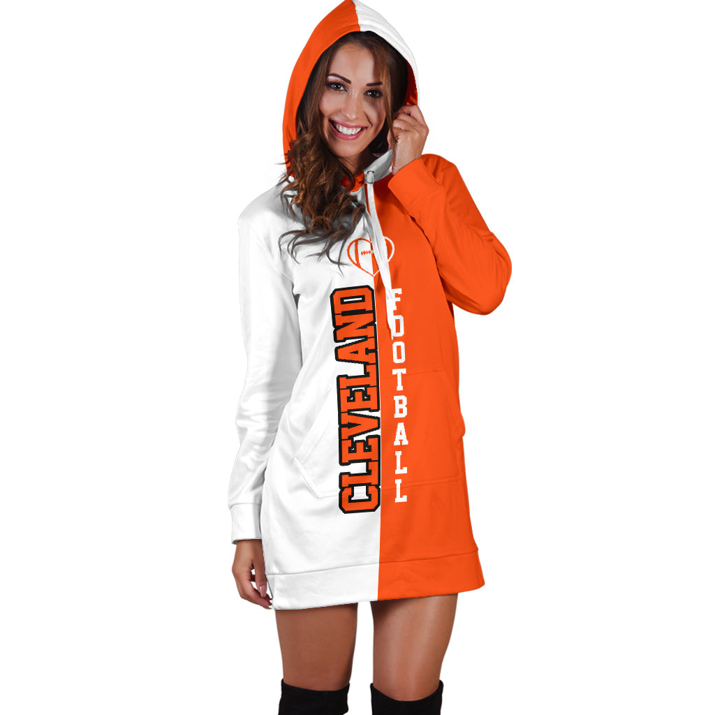 Cleveland Football - Hoodie Dress