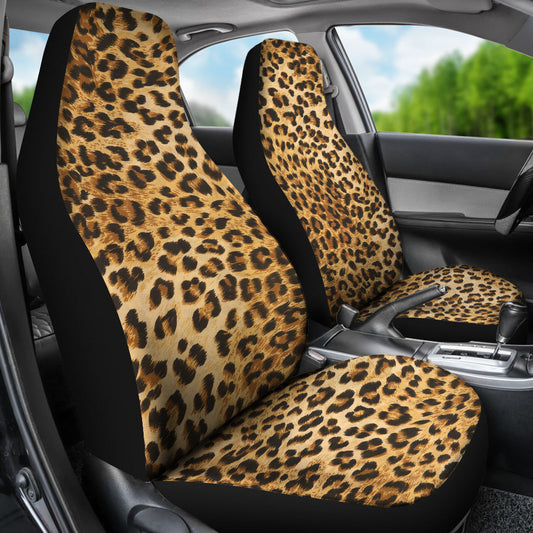 Leopard Print Car Seat Covers
