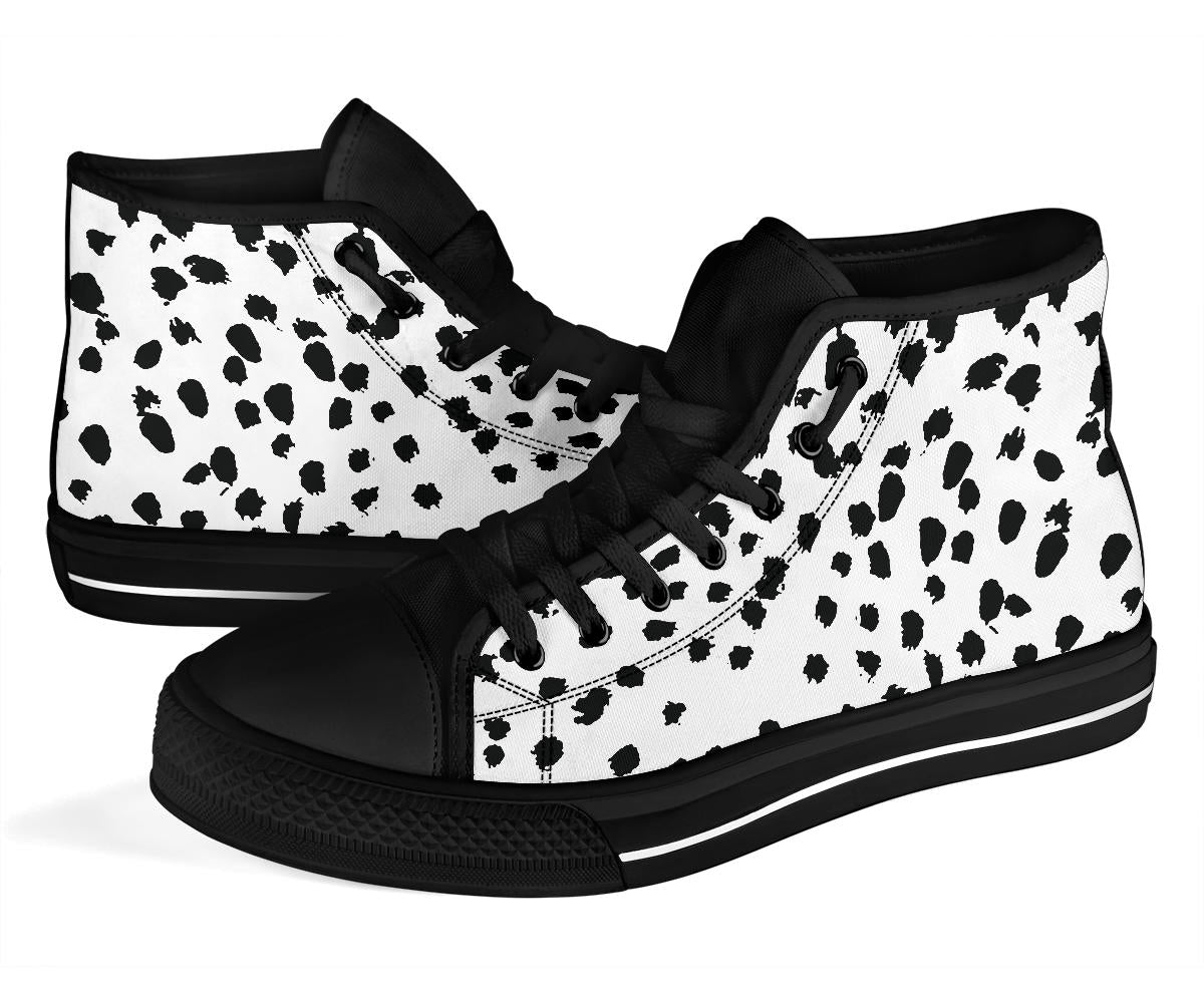 Dalmatian Shoes Black Sole High Top Shoes – product image 3