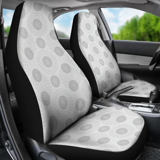 Abstract Circles (2) Car Seat Covers