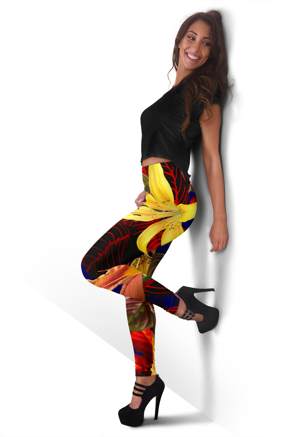 Colorful Flowers Leggings