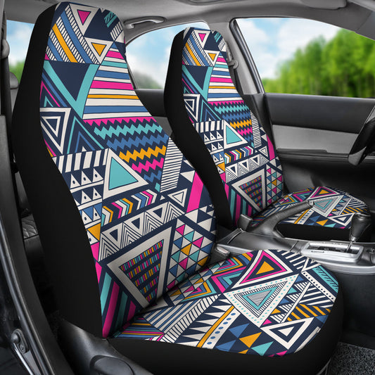 Colorful Tribal Car Seat Covers