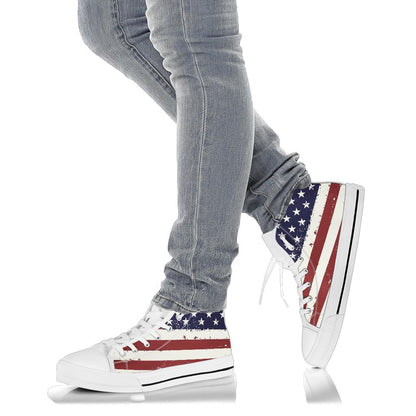 US Flag High Top Shoes – product image 4