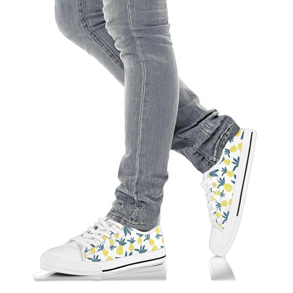 Cute Pineapple Low Top Shoes – product image 4