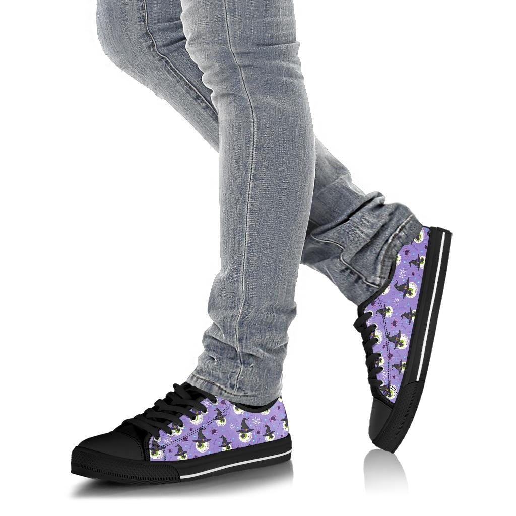 Halloween Eyeball Shoes Black Sole