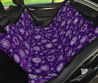Purple Mandalas Car Back Seat Pet Cover