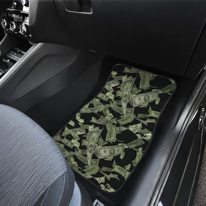 Front And Back Car Mats (Set Of 4) - Money