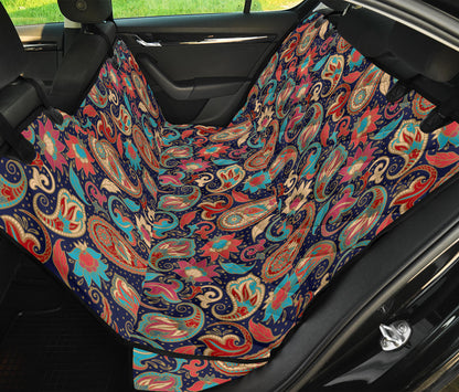 Retro Deco Car Back Seat Pet Cover