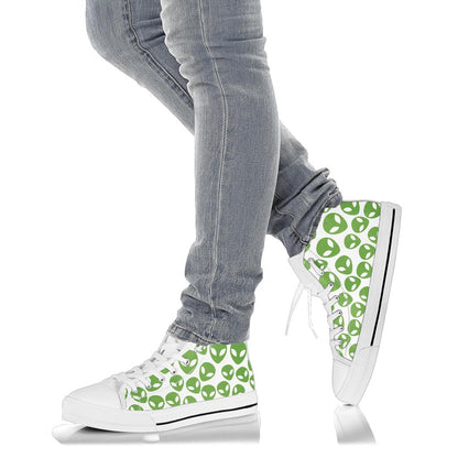 Green Alien High Top Shoes – product image 4