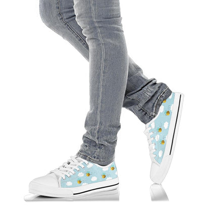 Cute Bee Low Top Shoes – product image 4