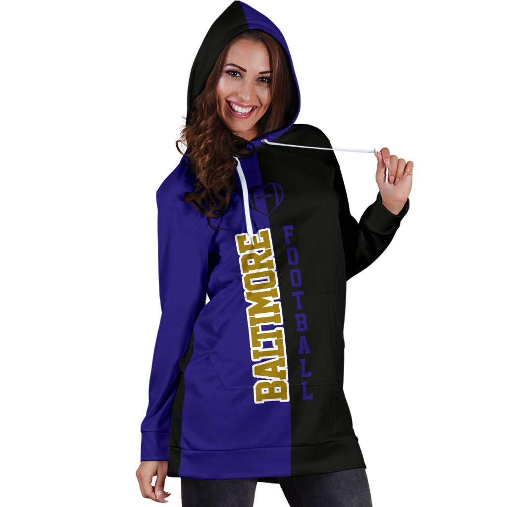 Baltimore Football - Hoodie Dress