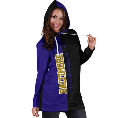 Baltimore Football - Hoodie Dress