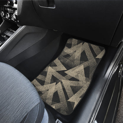 Abstract Zig Zag Car Floor Mats
