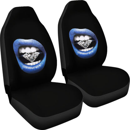 Diamond Lips Car Seat Covers