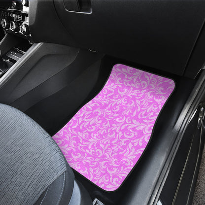 Pink Elegant Decor Car Floor Mats