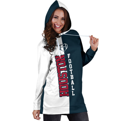 Houston Football - Hoodie Dress