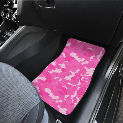 Pink Camouflage Floor Mats