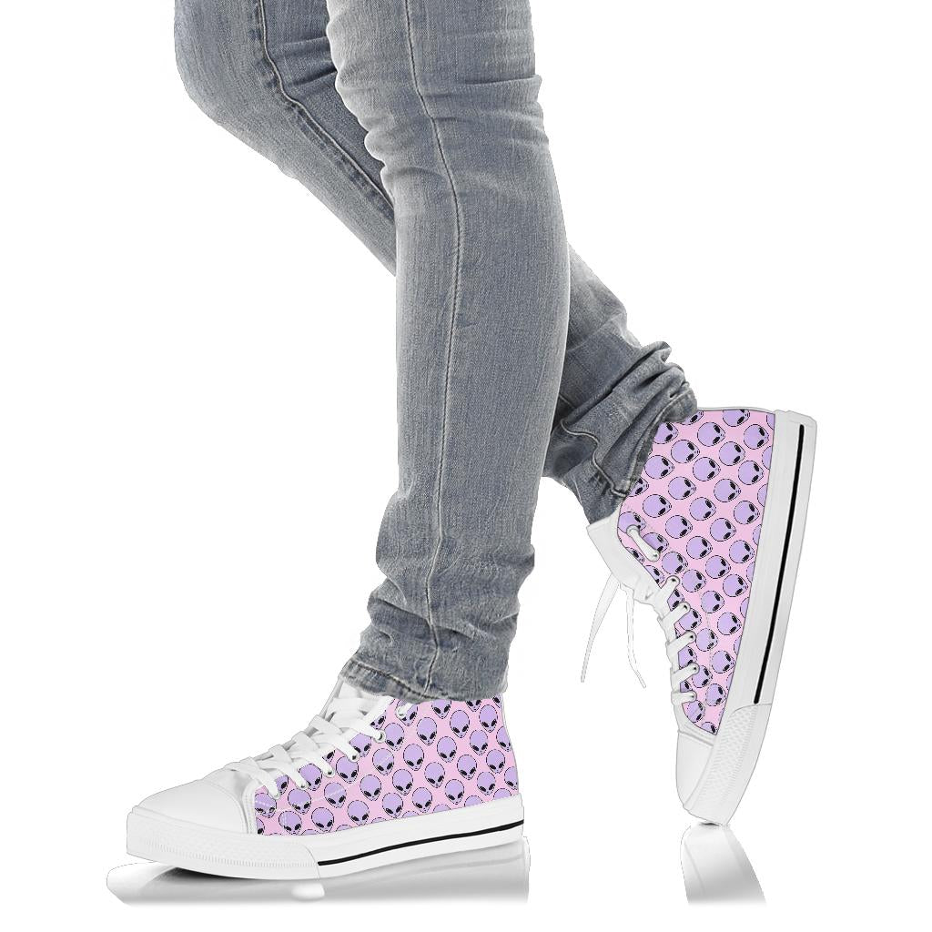 Purple Alien High Top Shoes – product image 4