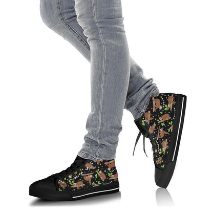 Lazy Sloth Shoes - Black Sole High Top Shoes – product image 4