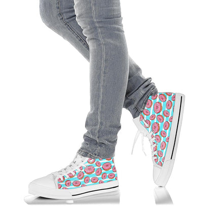 Kawaii Donuts High Top Shoes – product image 4