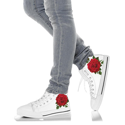 Custom Rose High Top Shoes – product image 4