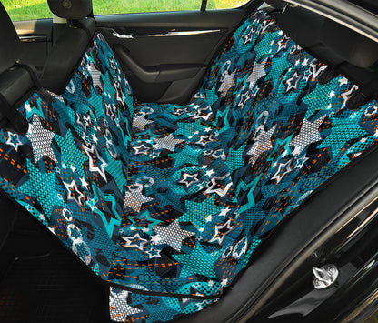 Stars Car Back Seat Pet Cover