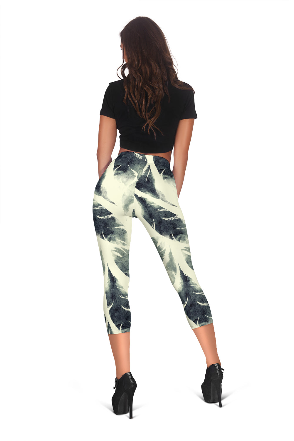 Feathers Capri Leggings