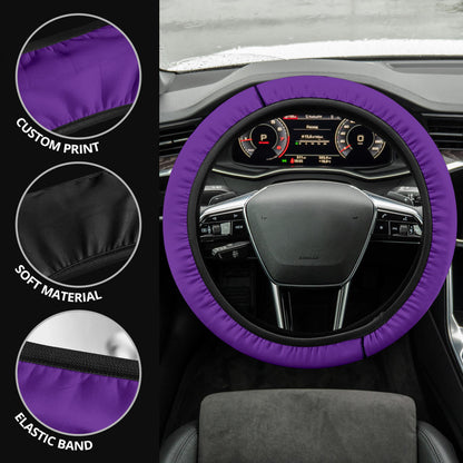 Purple Steering Wheel Cover