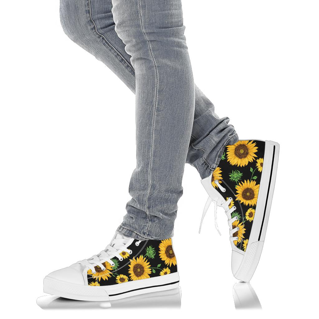 Custom Sunflower Shoes