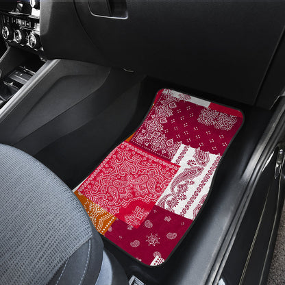 Bandana Patchwork Car Floor Mats