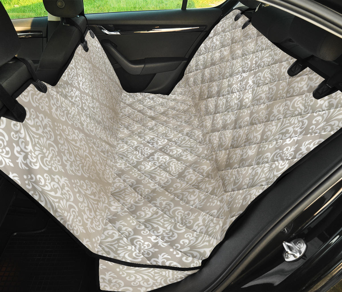 Elegant Decor Car Back Seat Pet Cover